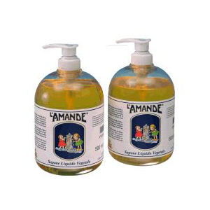 L'AMANDE MARSEILLE SAPOBNE LIQUIDO VEGETALE OLII ESSENZIALI 500 ML