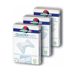 CEROTTO MASTER-AID QUADRA DERMOATTIVO EXTRA 20 PEZZI