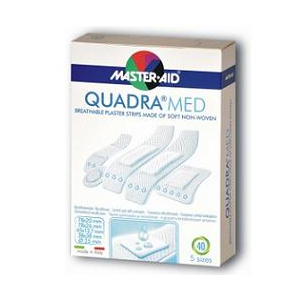 CEROTTO MASTER-AID QUADRA DERMOATTIVO FORMATI ASSORTITI 20 PEZZI