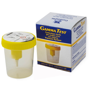 CONTENITORE STERILE PER LA RACCOLTA URINA 120 ML GAMMADIS