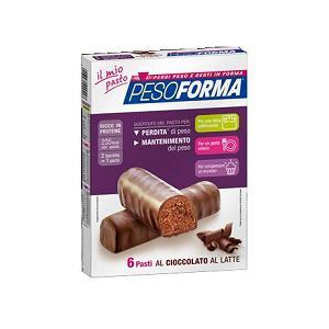 PESOFORMA BARRETTA CIOCCOLATO LATTE 12 X 31 G