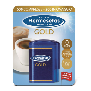 HERMESETAS GOLD 500+200 COMPRESSE 35 G