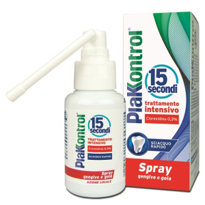 PLAKKONTROL 15 SECONDI COLLUTORIO SPRAY 50 ML