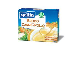 MELLIN BRODO CARNE POLLO 10 BUSTINE X 5 G