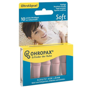 OHROPAX SOFT TAPPI AURICOLARI 10 PEZZI