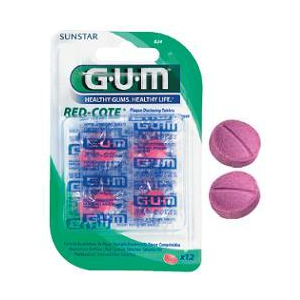GUM RED-COTE RIV PLACCA 12 PASTIGLIE