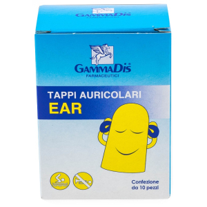 TAPPO AURICOLARE EAR GOMMAPIUMA 10 PEZZI GAMMADIS