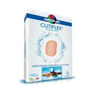 MEDICAZIONE AUTOADESIVA TRASPARENTE IMPERMEABILE MASTER-AID CUTIFLEXMED 10,5X20 CM 5 PEZZI