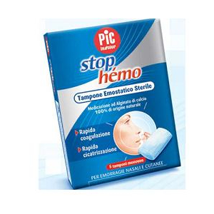 TAMPONE EMOSTATICO STERILE STOP HEMO 5BUSTE