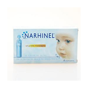 SOLUZIONE FISIOLOGICA PER ASPIRATORE NASALE NARHINEL 20 FIALE DA 5ML