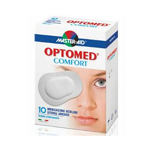 GARZA OCULARE MEDICATA MASTER-AID OPTOMED COMFORT 10 PEZZI