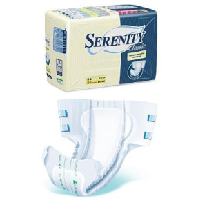 PANNOLONE PER INCONTINENZA SERENITY CLASSIC SUPERDRY FORMATO EXTRA LARGE 30 PEZZI