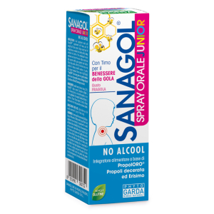 SANAGOL SPRAY JUNIOR PROPOLI FRAGOLA 20 ML