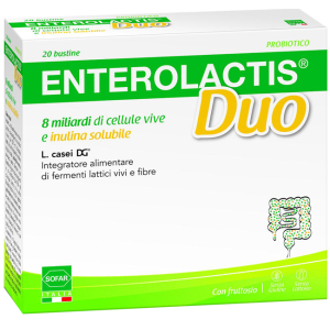 ENTEROLACTIS DUO POLVERE ORALE 20 BUSTINE