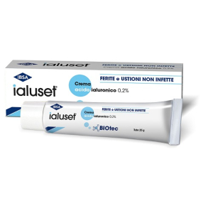 IALUSET CREMA FERITE E USTIONI NON INFETTE 25 G