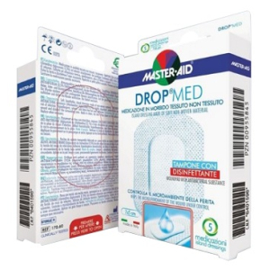 MEDICAZIONE ADESIVA MASTER-AID DROP MED 14X14 5 PEZZI