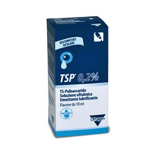 SOLUZIONE OFTALMICA TSP 0,2% TS POLISACCARIDE FLACONE 10 ML