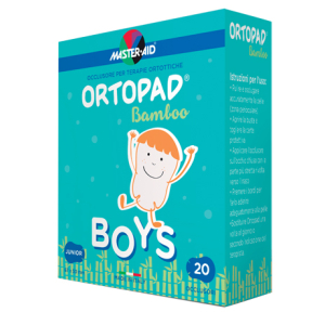 CEROTTO OCULARE PER ORTOTTICA ORTOPAD BOYS M 5,4X7,6 20 PEZZI