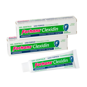 FORHANS CLEXIDIN COLLUTORIO IN GEL ALLA CLOREXIDINA 0,30% 30