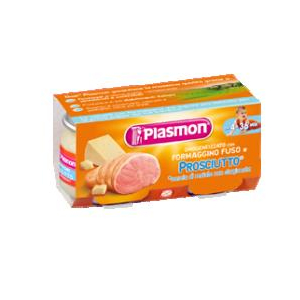 PLASMON OMOGENEIZZATO FORMAGGIO/PROSCIUTTO 80 G X 2 PEZZI