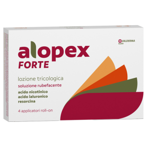 ALOPEX FORTE LOZIONE RUBEFACENTE 4 ROLL ON 40 ML