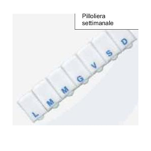 PILLOLIERA SETTIMANALE PLASTICA