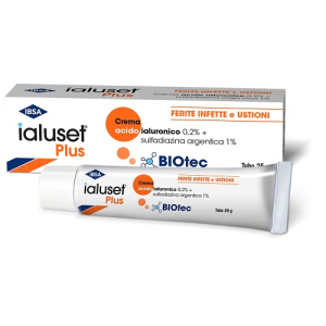 IALUSET PLUS CREMA MEDICAZIONE 25 G