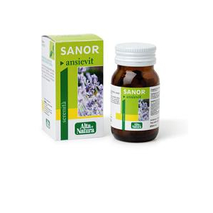 SANOR ANSIEVIT 100 TAVOLETTE 400 MG