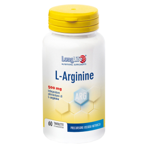 LONGLIFE L-ARGININE 60 TAVOLETTE RIVESTITE