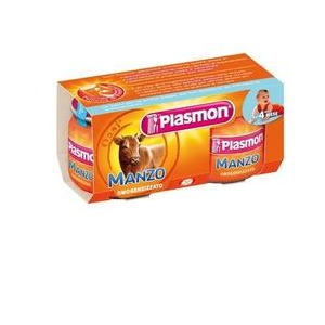 PLASMON OMOGENEIZZATO MANZO 80 G X 2 PEZZI