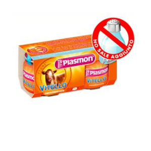 PLASMON OMOGENEIZZATO VITELLO 80 G X 2 PEZZI