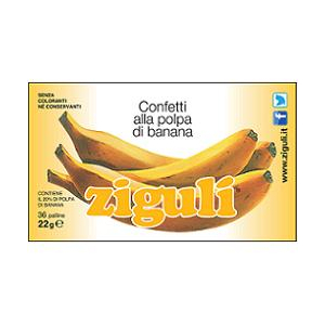 ZIGULI BANANA 36 PALLINE 22 G