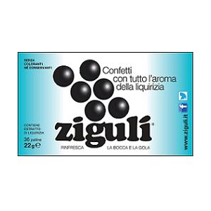 ZIGULI LIQUIRIZIA 36 PALLINE 22 G