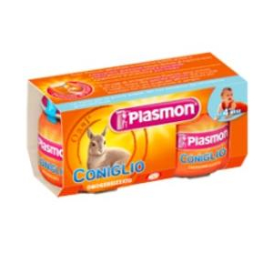 PLASMON OMOGENEIZZATO CONIGLIO 80 G X 2 PEZZI