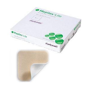 MEPILEX LITE MEDICAZIONE IN SCHIUMA DI POLIURETANO 10X10 CM 5 PEZZI