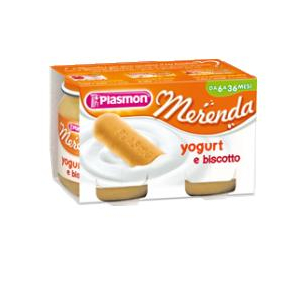 PLASMON OMOGENEIZZATO YOGURT BISCOTTO 120 G X 2 PEZZI