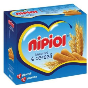 NIPIOL BISCOTTINI 6 CEREALI 800 G