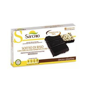 CHOCOSOFFIO BARRETTA CIOCCOLATO FONDENTE EXTRA E RISO CROCCANTE 3 PEZZI DA 25 G