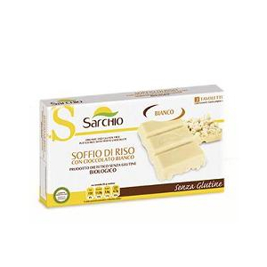 CHOCOSOFFIO BARRETTA CIOCCOLATO BIANCO CON RISO CROCCATE 3 PEZZI DA 25 G