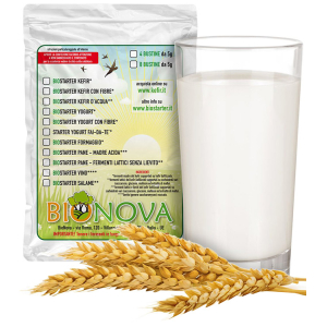 BIONOVA BIOSTARTER PER KEFIR 4 PEZZI 5 G
