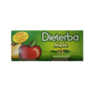 DIETERBA OMOGENEIZZATO MELA 3 PEZZI 80 G