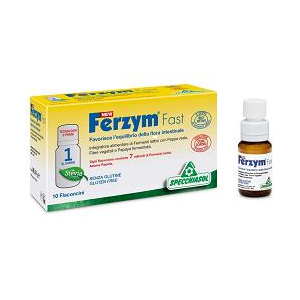 NEW FERZYM FAST 10 FLACONCINI 8 ML