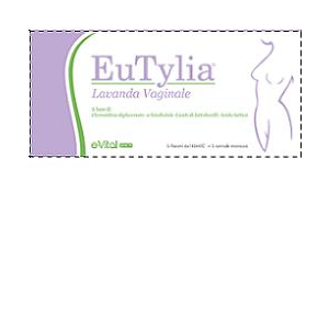 EUTYLIA LAVANDA VAGINALE 5 FLACONI 140 ML + 5 CANNULE MONOUSO