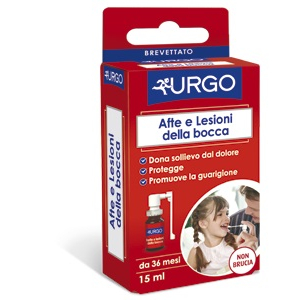 URGO SPRAY PER AFTE E LESIONI DELLA BOCCA 15 ML