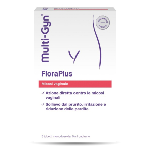 FLORAPLUS MULTI-GYN CANDIDOSI VAGINALE 5 TUBETTI X 5 ML