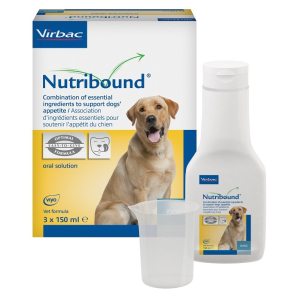 NUTRIBOUND SOLUZIONE ORALE APPETIBILE PER CANE 3 FLACONI DA 150 ML