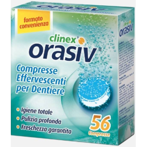 ORASIV CLINEX 56 COMPRESSE EFFERVESCENTI