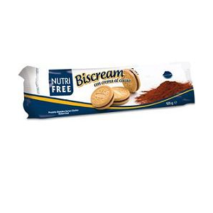 NUTRIFREE BISCREAM CON CREMA AL CACAO 125 G