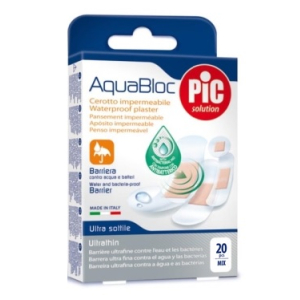 CEROTTO PIC AQUABLOC MIX ANTIBATTERICO 20 PEZZI