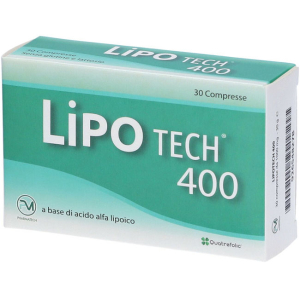 LIPOTECH 400 30 COMPRESSE